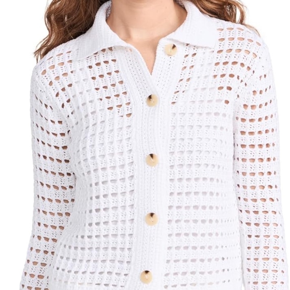 Vince Women’s Block Stitch Jacket Cardigan